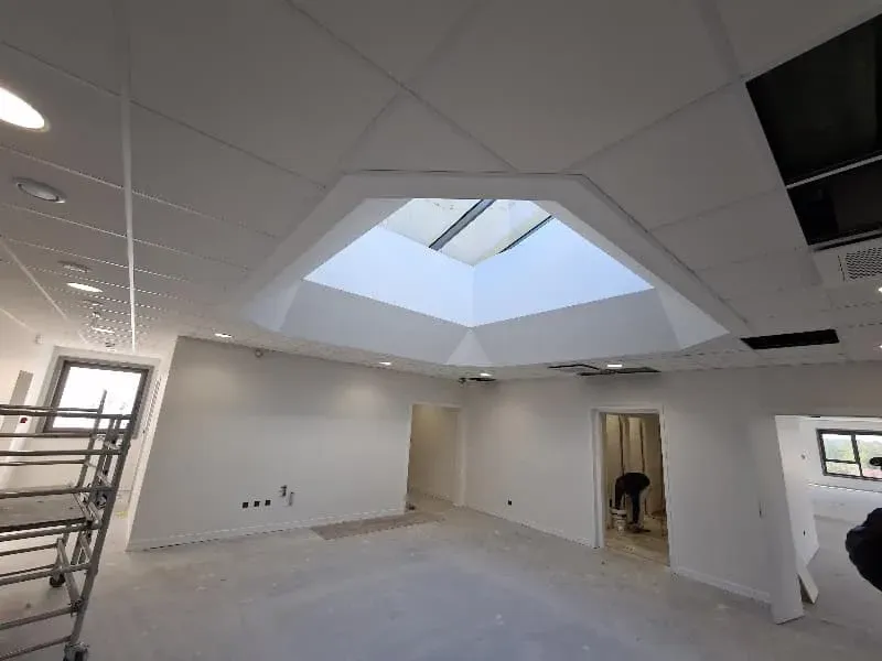Plafond cloison